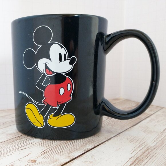 Disney Mickey Mouse Mug 12oz Coffee Tea Cocoa Cup Collectible Gift Drink Ware - Picture 2 of 13
